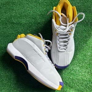 ADIDAS ORIGINALS Crazy 1 Lakers Home (2022) GY8947 Men's shoes sz 13